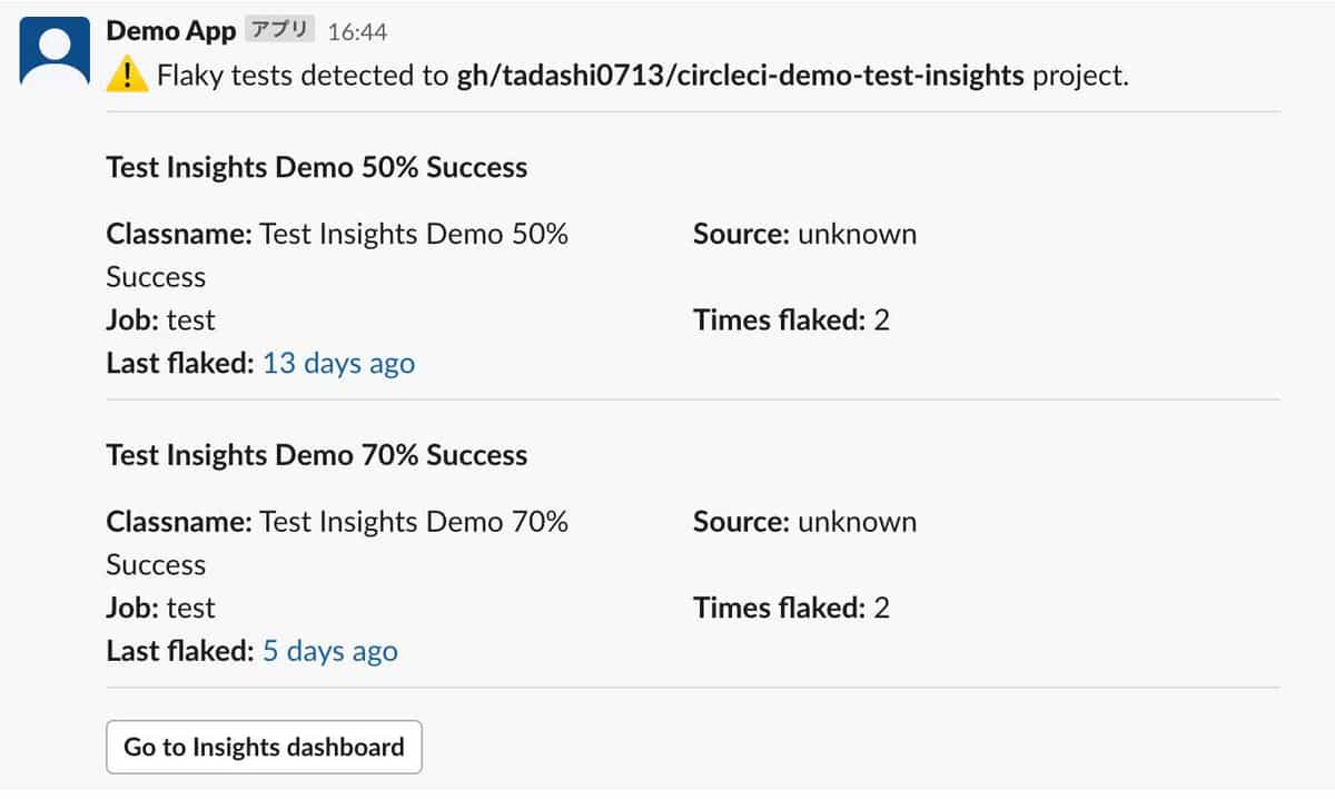 CircleCI Orb を使って不安定なテスト(Flaky Tests)を Slack 通知する方法