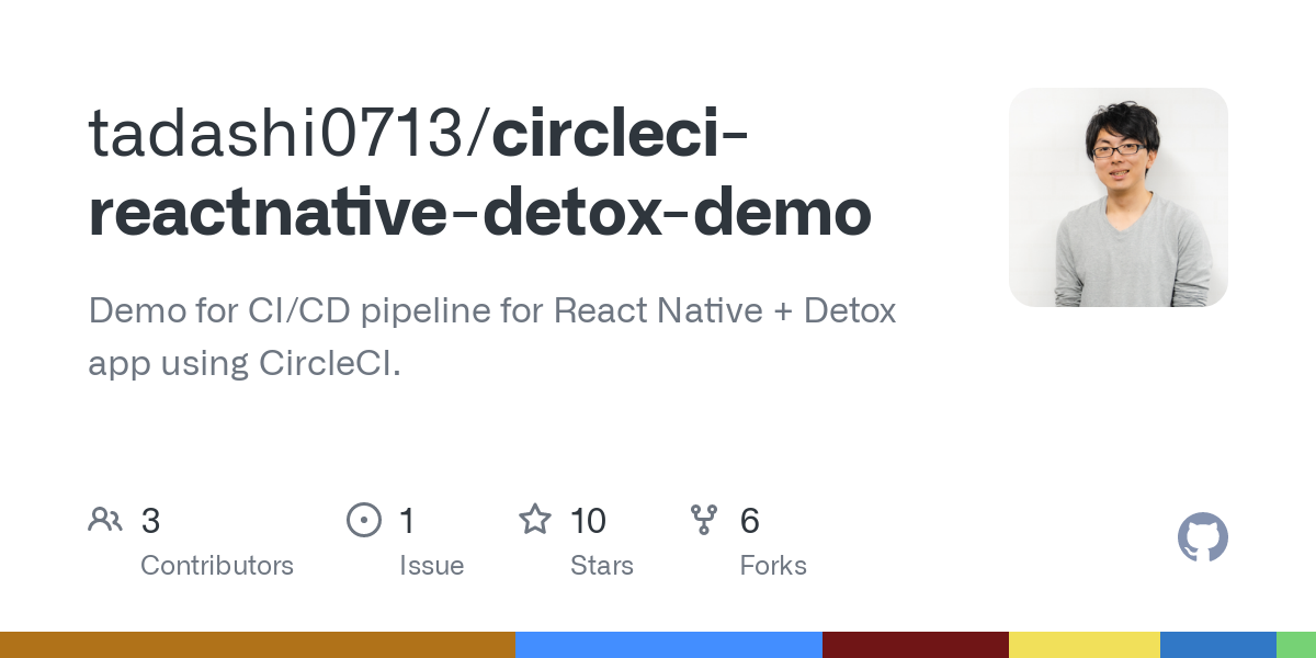 GitHub - tadashi0713/circleci-reactnative-detox-demo