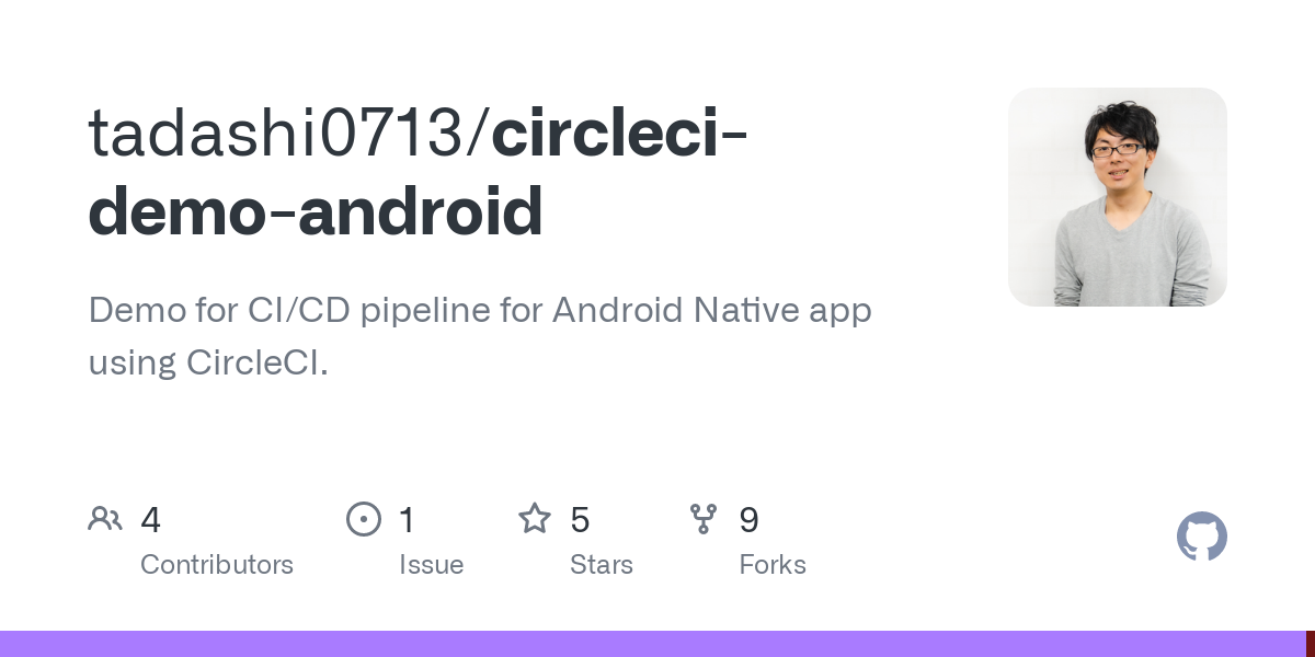 GitHub - tadashi0713/circleci-demo-android